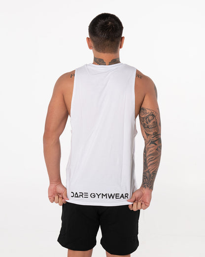 Men's Muscle Tank - White