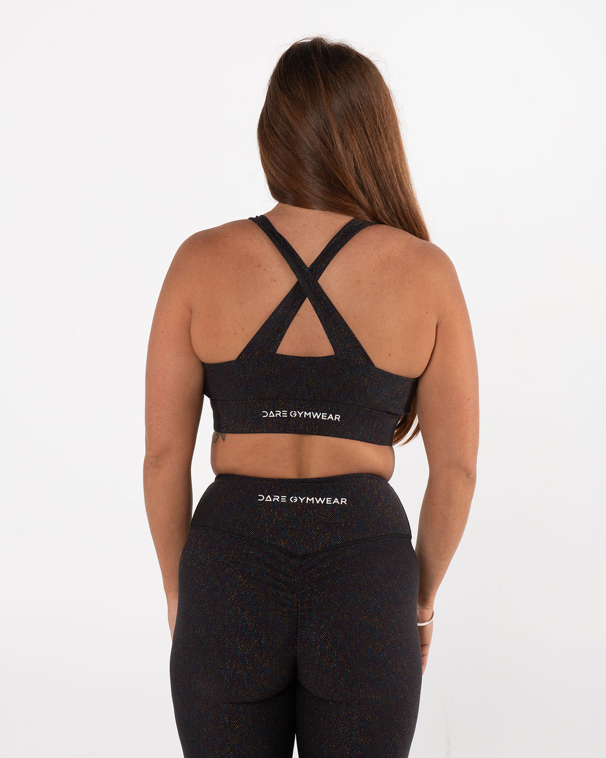 Women's Crossback Sports Bra - Black