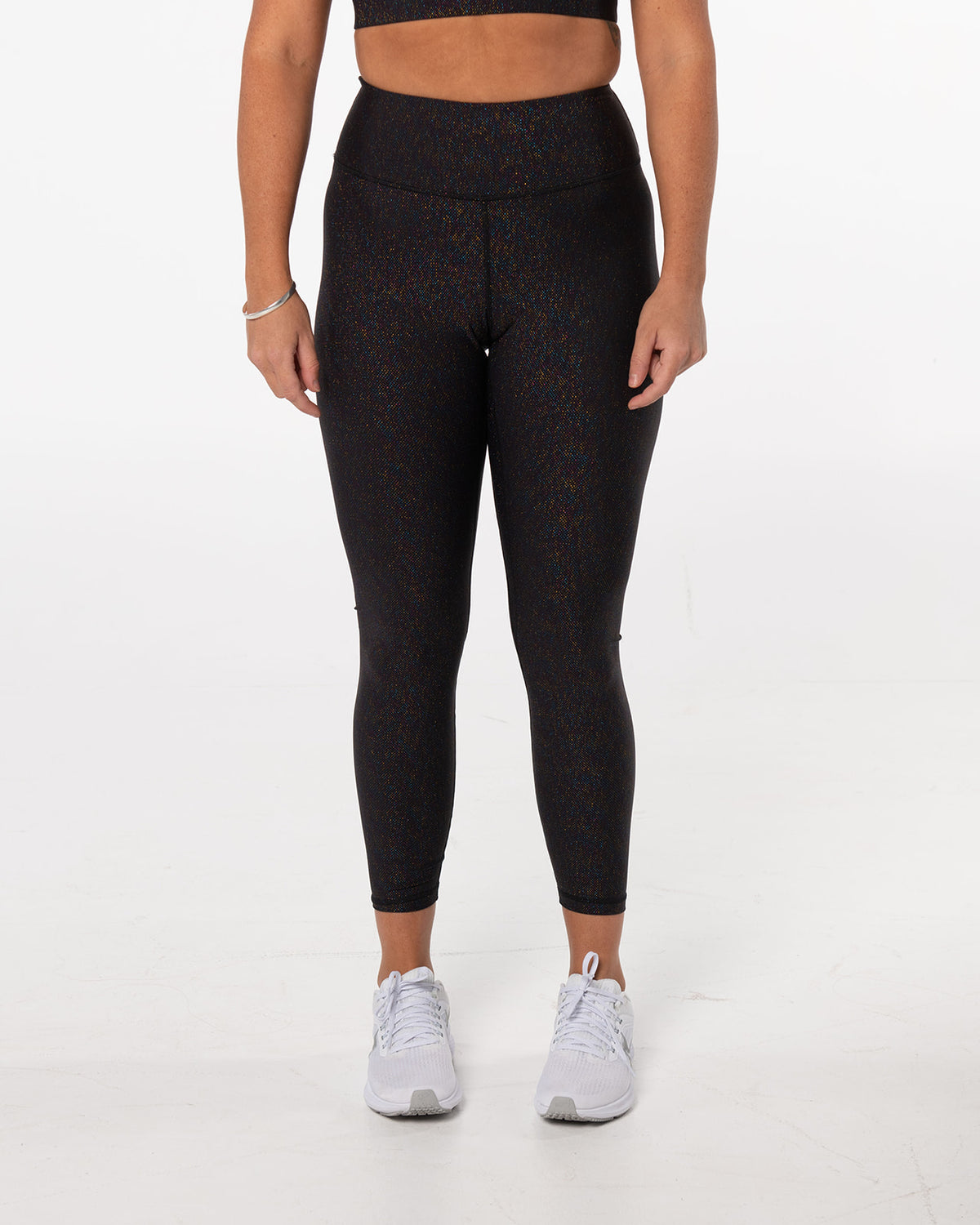 Women's High-Waisted Leggings - Black