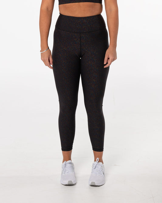 Women's High-Waisted Leggings - Black